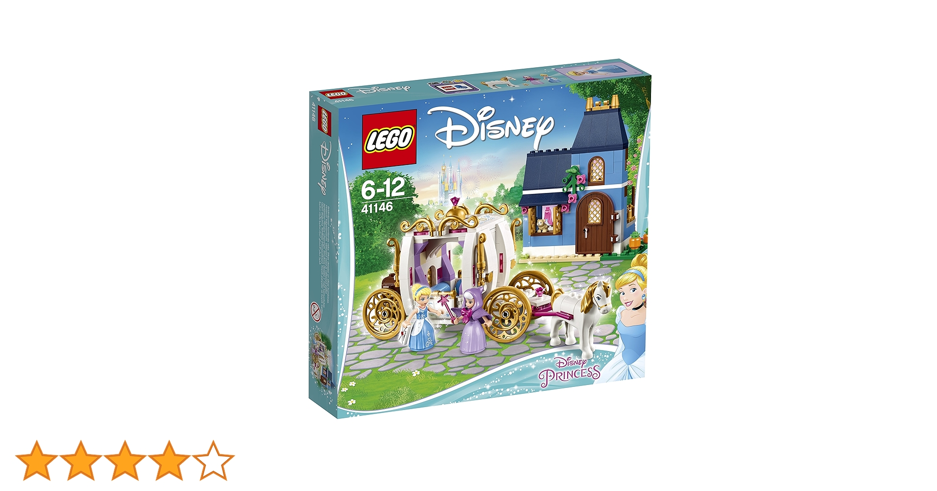 Amazon.co.jp: レゴ (LEGO) ディズニー シンデレラ“12時までのまほう